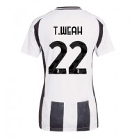 Zenski Nogometni Dres Juventus Timothy Weah #22 Domaci 2024-25 Kratak Rukav